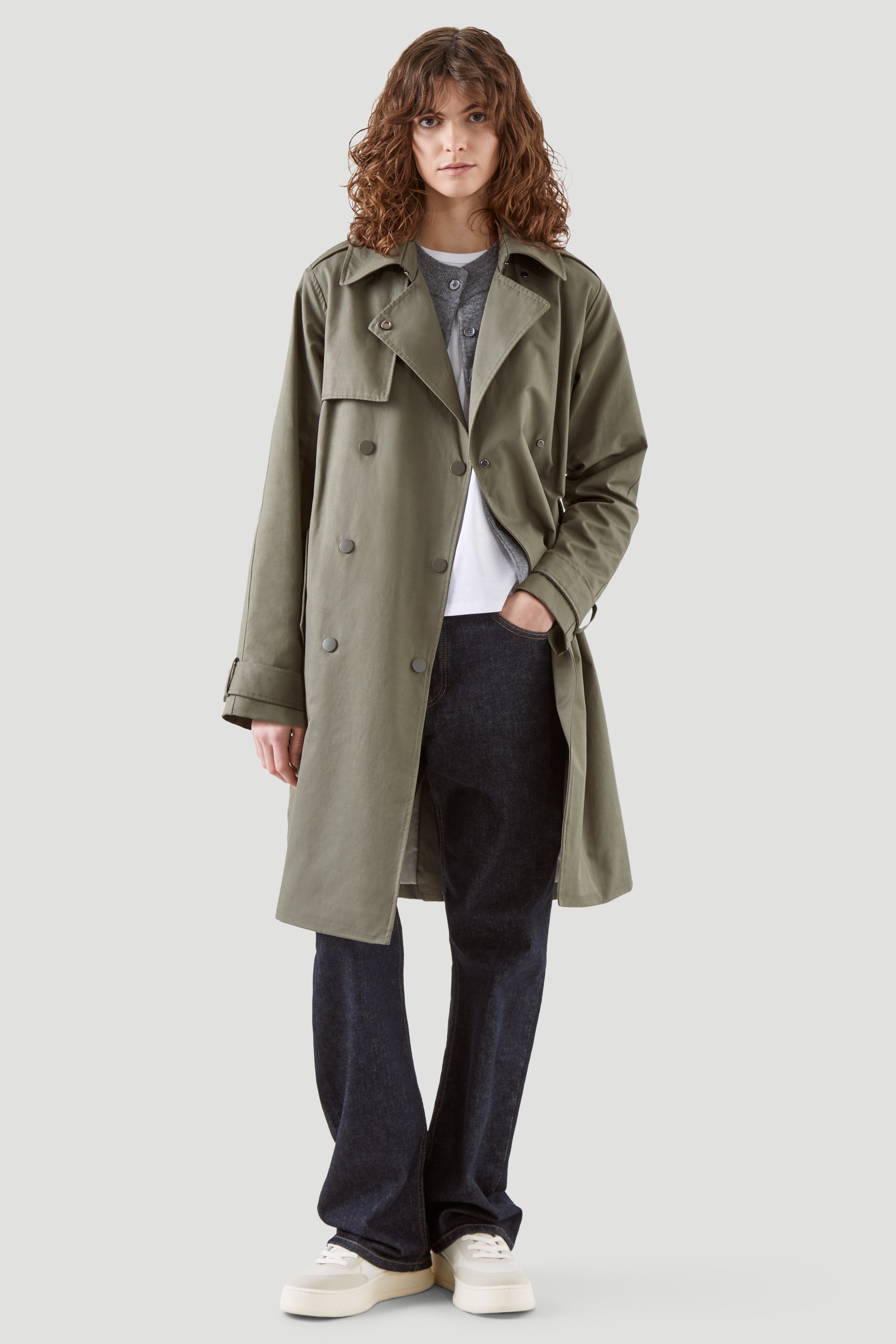 FEDA WATER-RESISTANT TRENCHCOAT