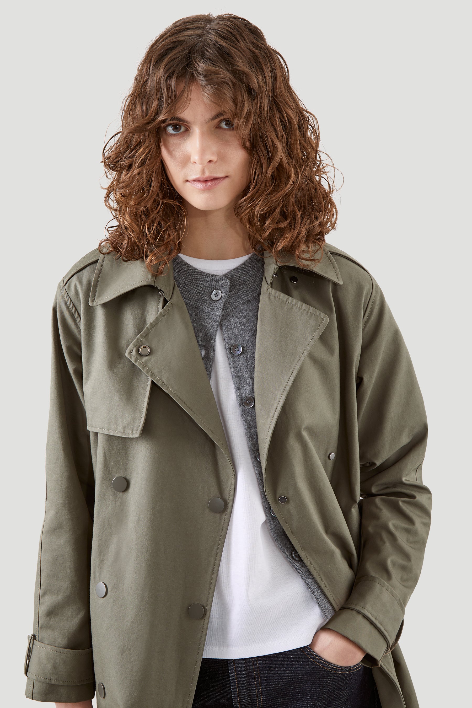 FEDA WATER-RESISTANT TRENCHCOAT