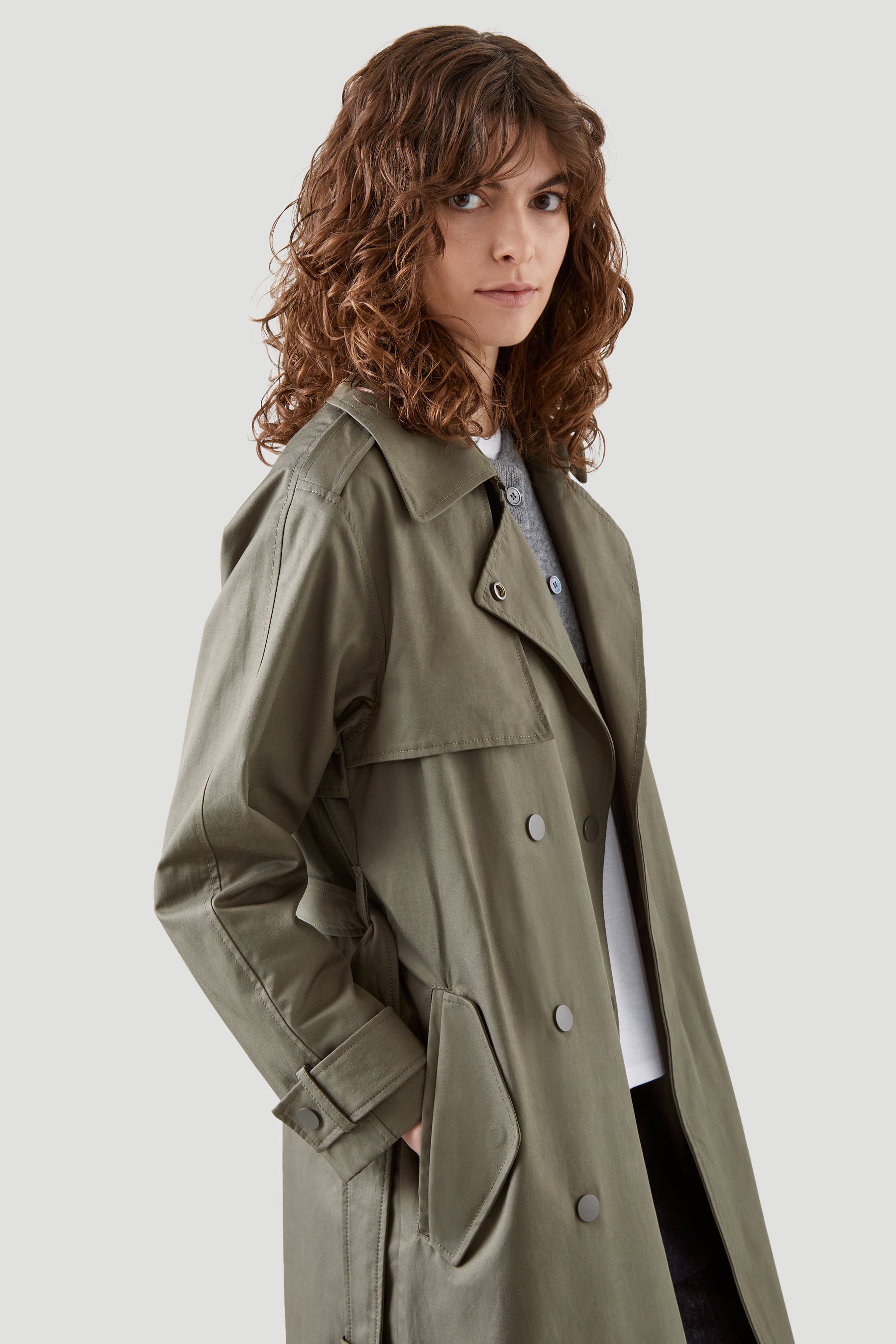 FEDA WATER-RESISTANT TRENCHCOAT