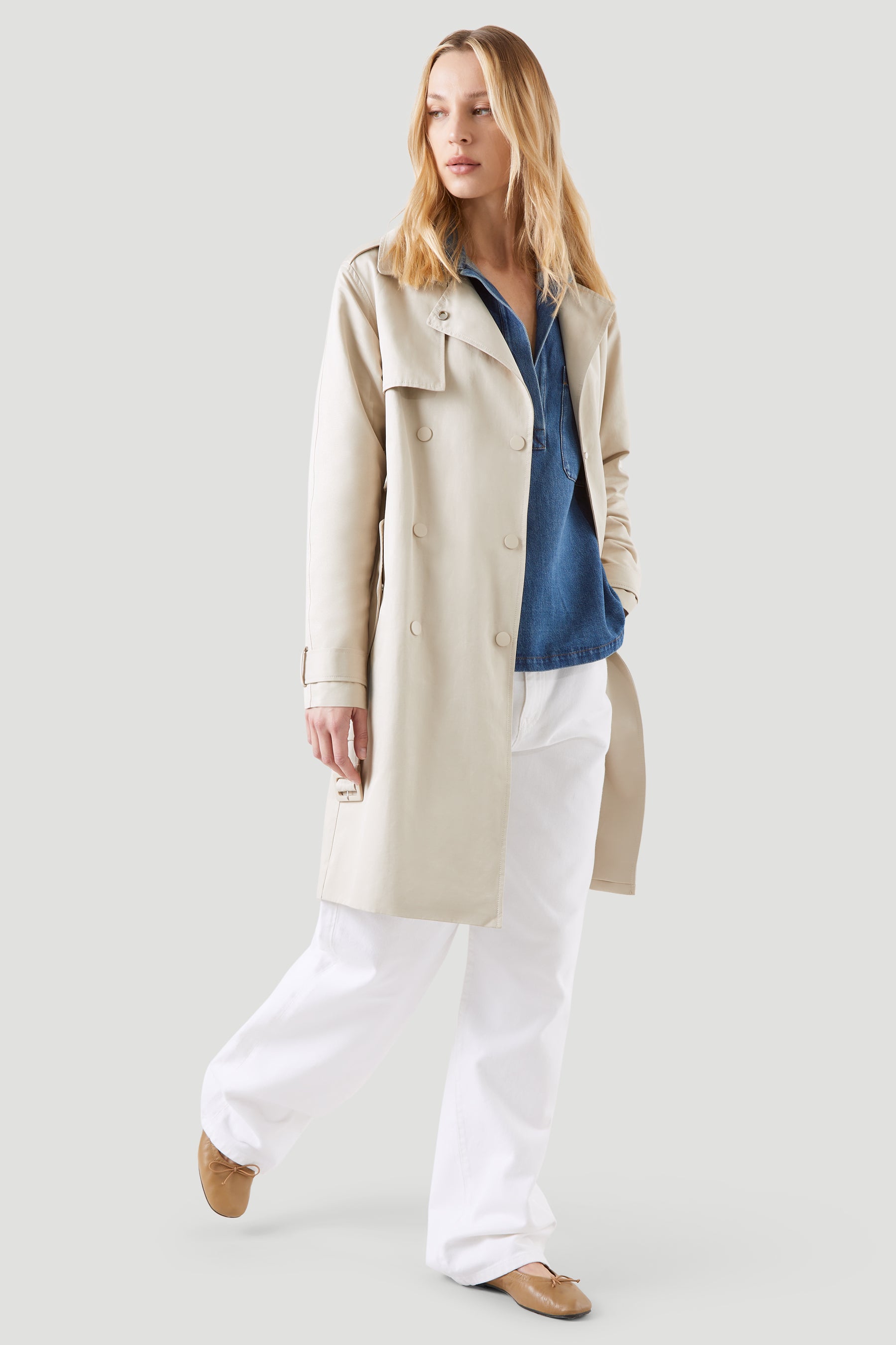 FEDA WATER-RESISTANT TRENCHCOAT