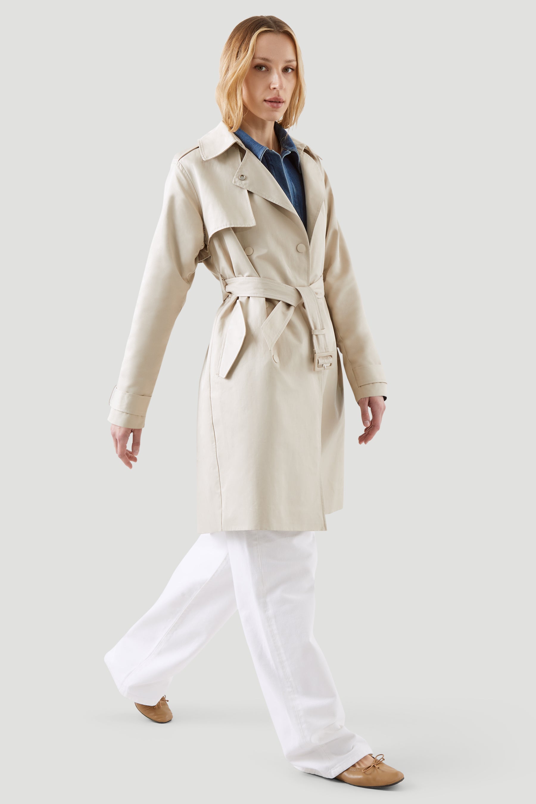 FEDA WATER-RESISTANT TRENCHCOAT