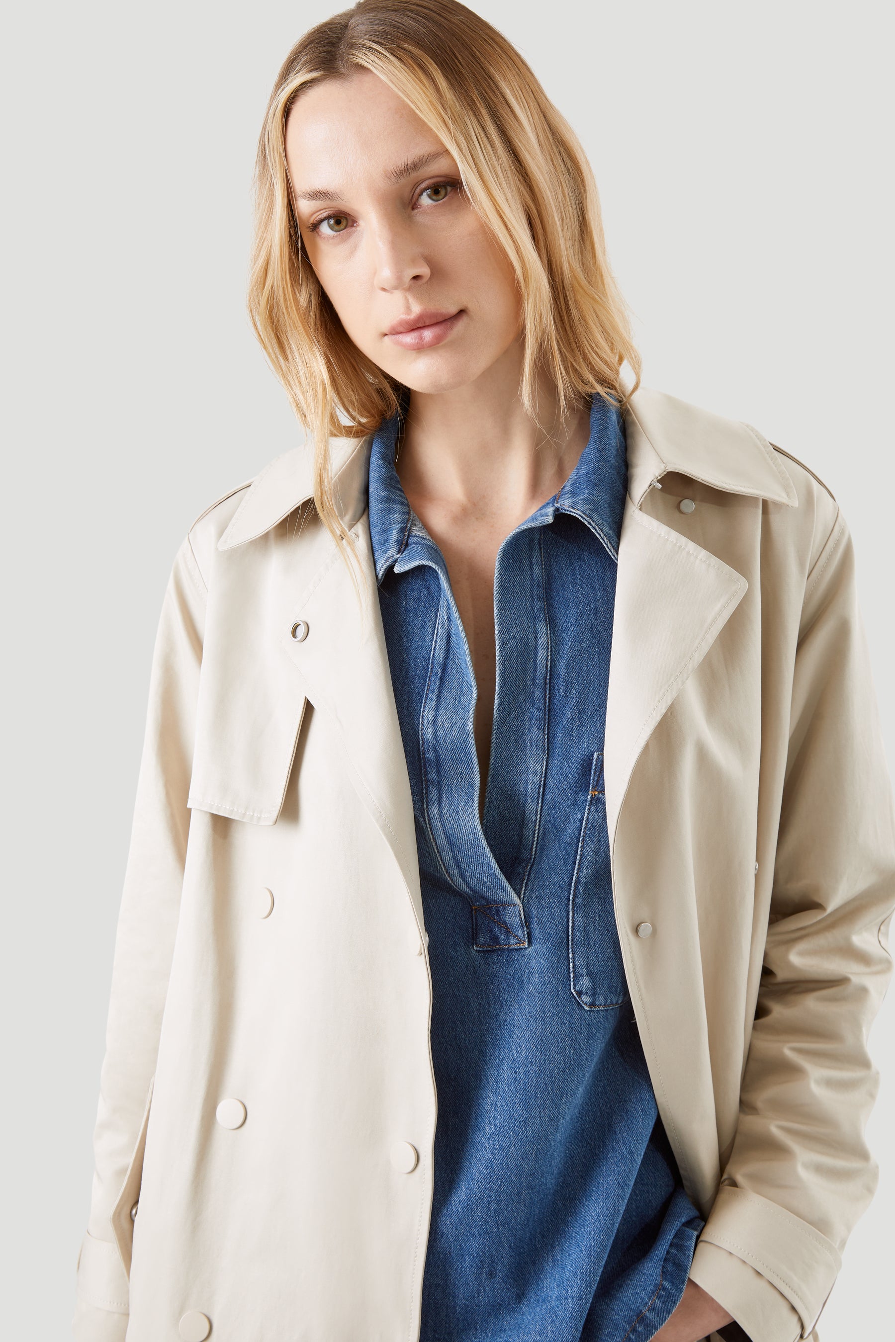 FEDA WATER-RESISTANT TRENCHCOAT