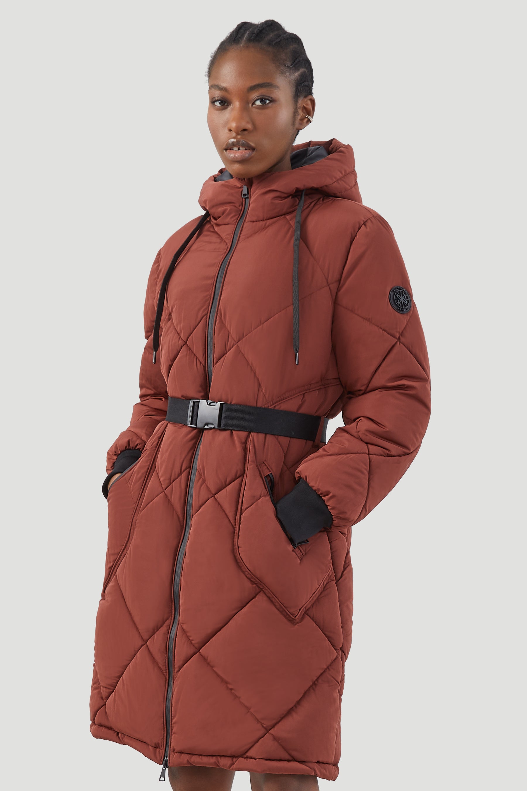 QUILTED PETITE COAT