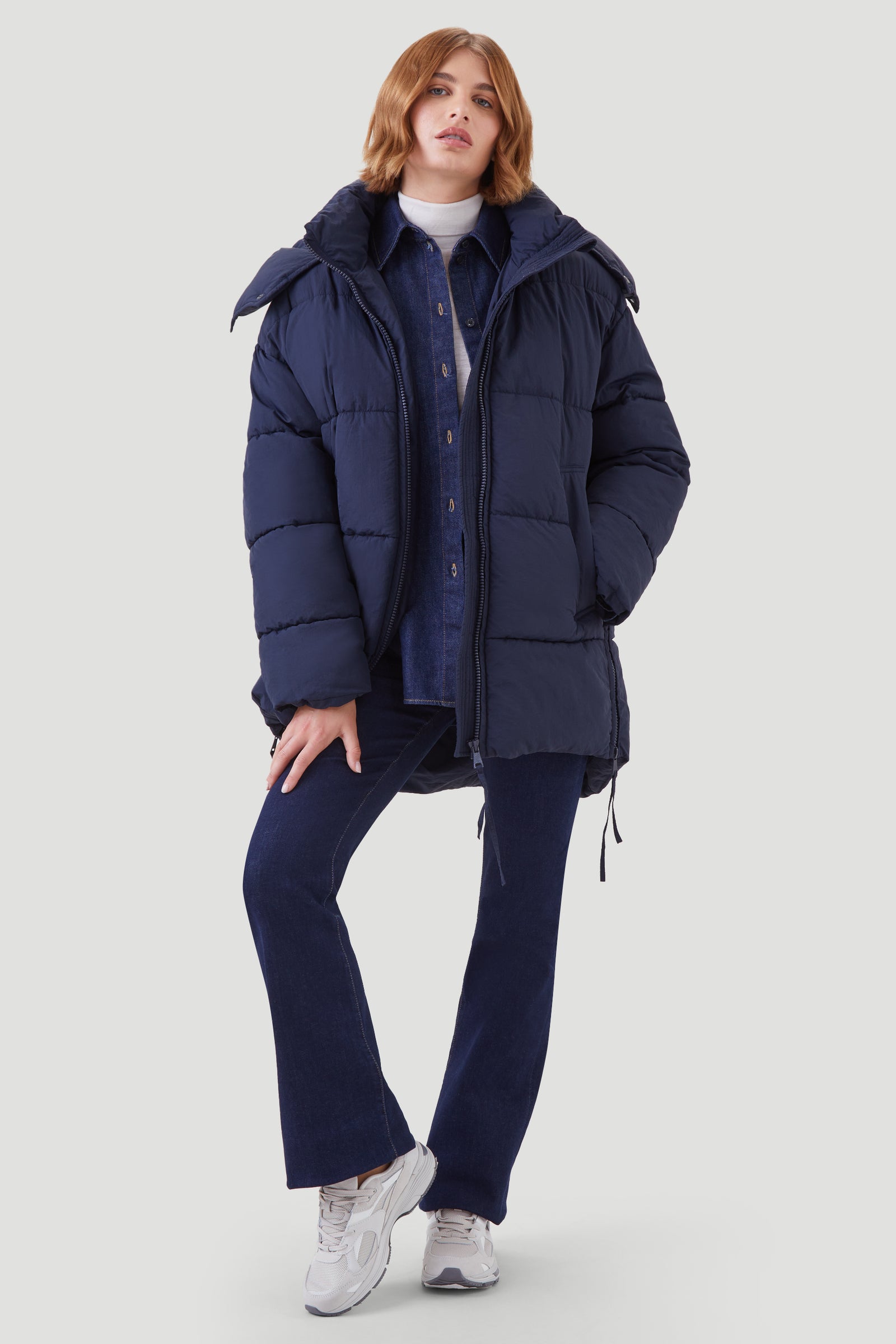 Camryn quilted jacket navy best sale