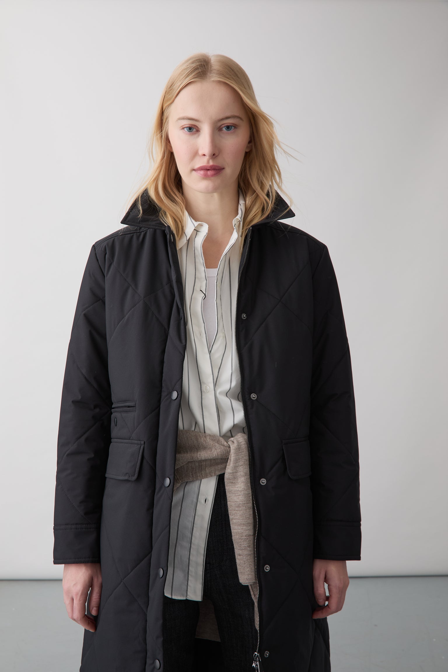 KOPERVIK LONG QUILTED COAT