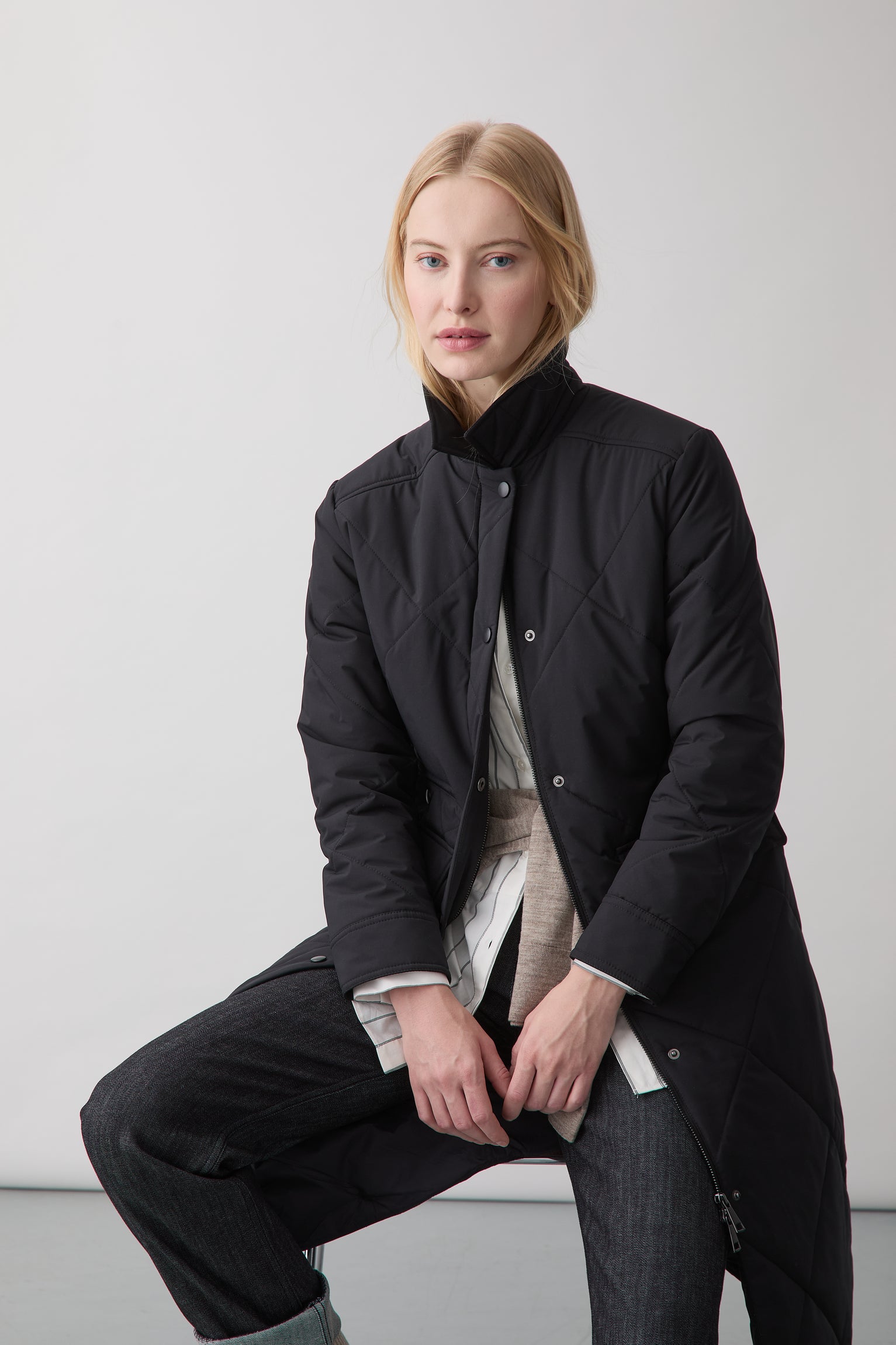 KOPERVIK LONG QUILTED COAT