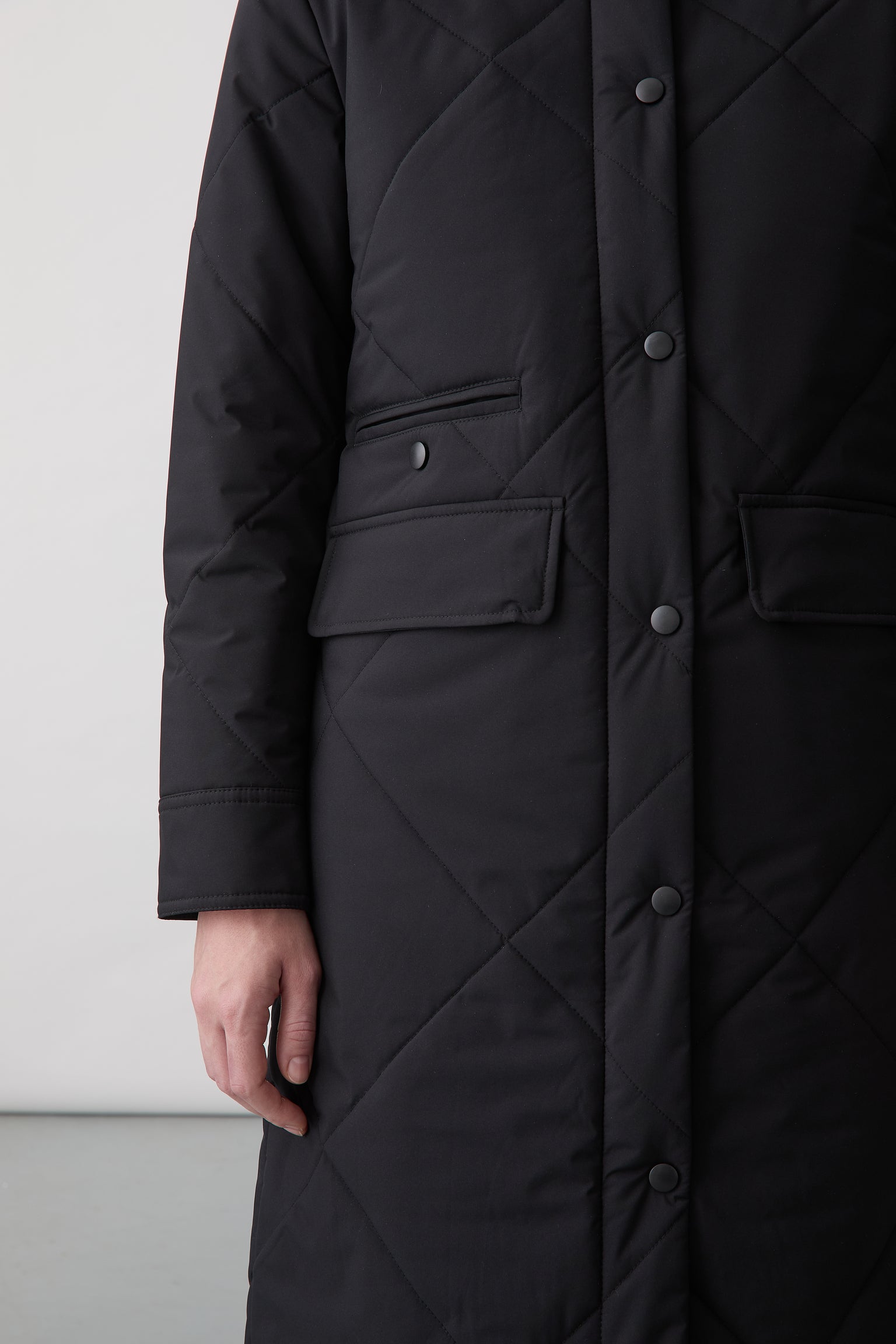 KOPERVIK LONG QUILTED COAT