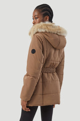 ROROS BELTED PADDED JACKET