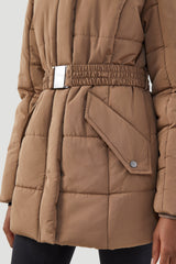 ROROS BELTED PADDED JACKET