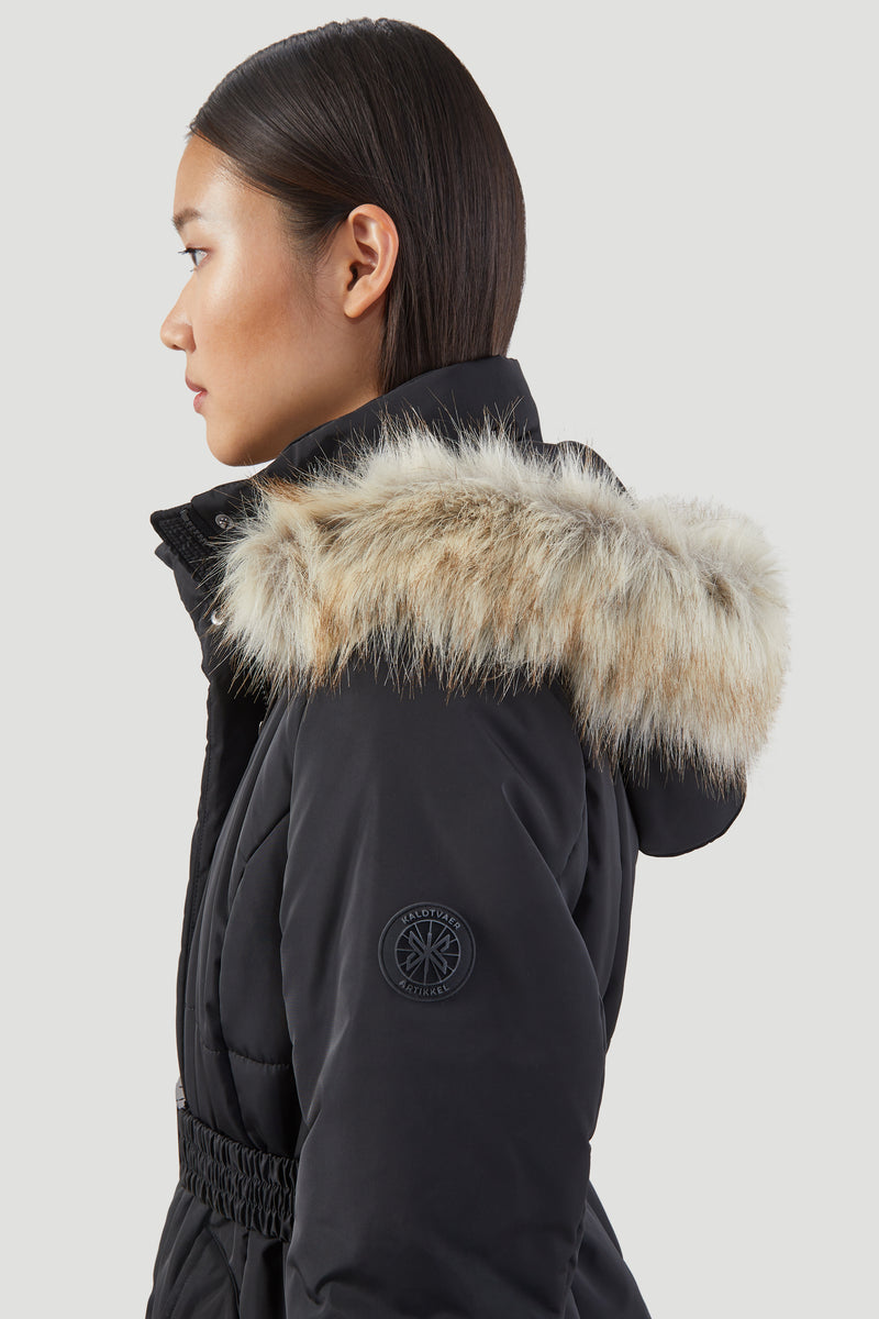 ROROS BELTED PADDED JACKET